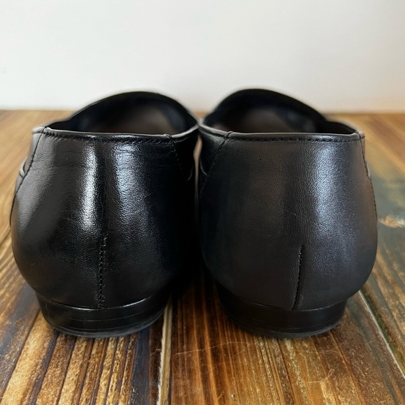 Enzo Angiolini Black Patent Mule Softique Flats Size 8M - Picture 4 of 7